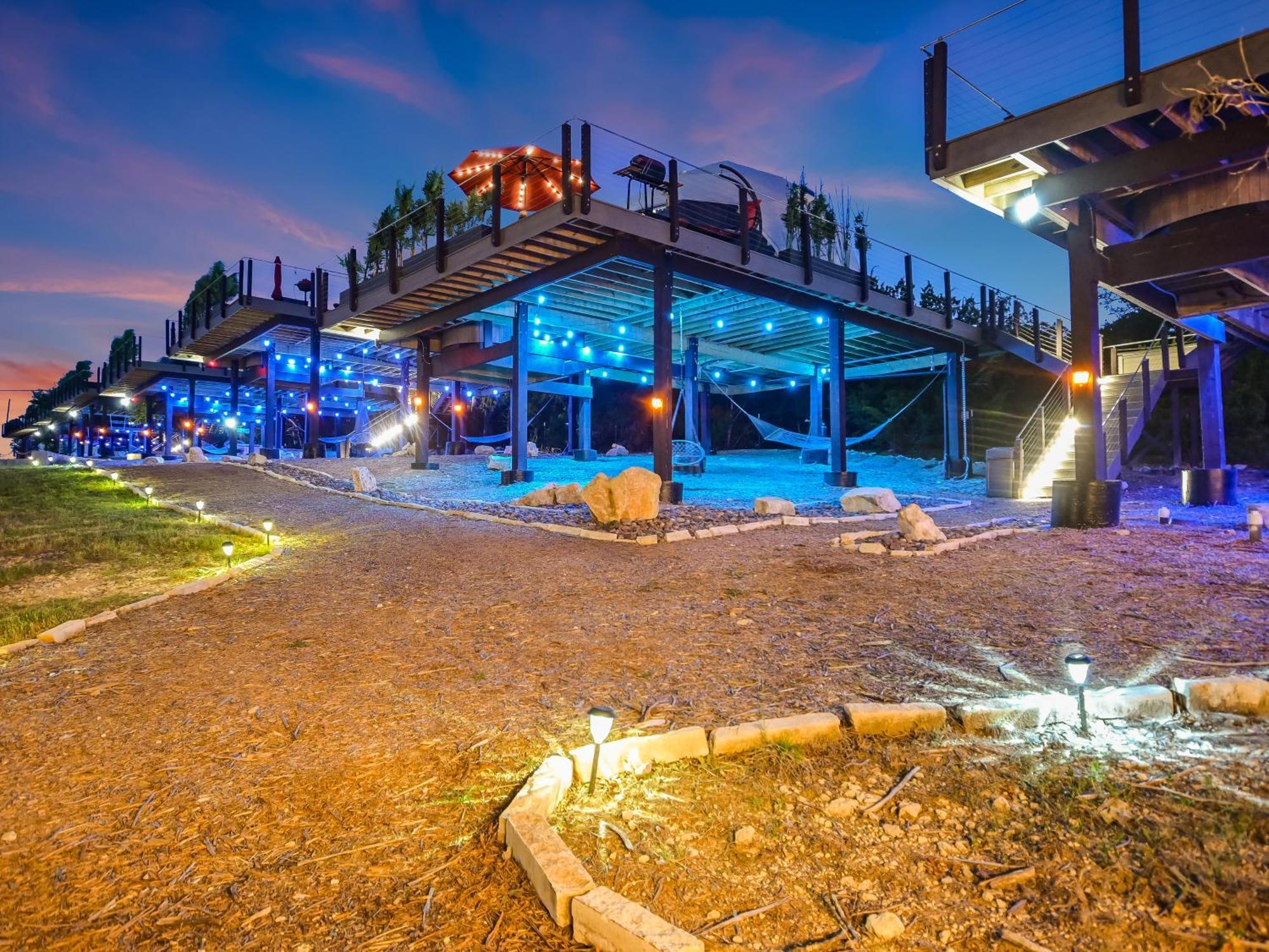 Udoscape Eco-Glamping Resorts Lago Vista Экстерьер фото